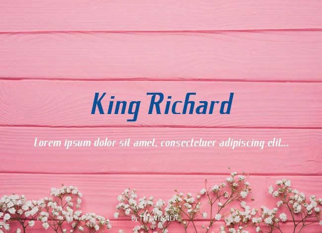 King Richard example